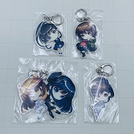 アクアプラス AQUAPLUS ONLINE SHOP限定 WHITE ALBUM2 2017 夏セット アクリルキーホルダー 4個セット