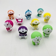 ドラえもん ソフビパペットマスコット 50TH COLOR EDITION 10種セット