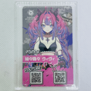 ホロライブ オフィシャルショップ 購入特典 タレントカード FLOW GLOW 綺々羅々ヴィヴィ