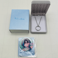 hololive Seasonal Days ジューンブライド Something blue リングネックレス 缶バッジ 輪堂千速 2種セット