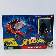 ホットトイズ MARVEL SPIDER-MAN 6インチ アクションフィギュア スパイダーモービル & スパイダーマン