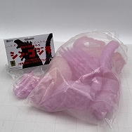 東宝大怪獣シリーズ シン・ゴジラ ソフビ組立キット 咆哮蓄光パープルクリアVer