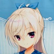 ゆずソフト むりりん こぶいち 喫茶ステラと死神の蝶 明月栞那 ver.2 等身大Wスエード タペストリー