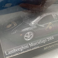 1/43 ランボルギーニ ムルシエラゴ 2004 ブラック MINICHAMPS Lamborghini Murcielago Black