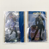 ジョジョの奇妙な冒険 アニメ10周年記念展 描きおろし アクリルスタンド 空条承太郎 スタープラチナ 2種セット