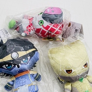 ジョジョの奇妙な冒険 Chibiぬいぐるみ ザ・ワールド スタープラチナ K・C 3種セット