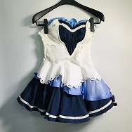 コスプレ衣装 アイドルマスター シンデレラガールズ スターリースカイ・ブライト クール風 女性Sサイズ 靴付き