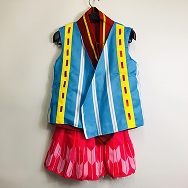 コスプレ衣装 アイドルマスター シンデレラガールズ わだつみの導き手 依田芳乃風 女性Mサイズ相当 下駄 ウィッグ付き