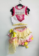 コスプレ衣装 ラブライブ スクフェス AC キャットツインテール 星空凛風 女性Lサイズ