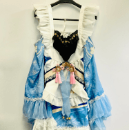 原神 Genshin メイド 神里綾華 女性Mサイズ ウィッグ付き