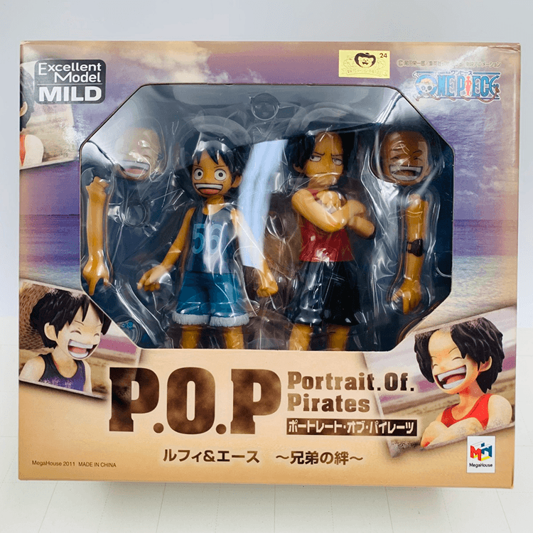 ルフィ＆エースのフィギュア