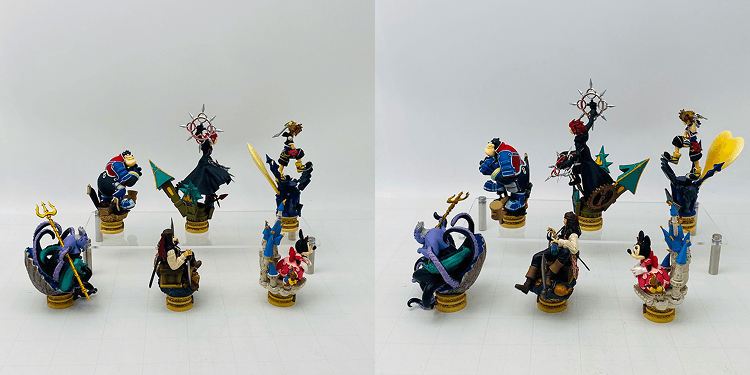 キングダムハーツのフィギュア（左右方向）