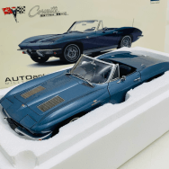 1/18 シボレー コルベット スティングレイ 1963 ブルー