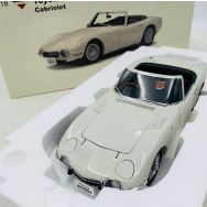 ミレニアム 78736 1/18 Toyota 2000GT Cabriolet トヨタ カブリオレ ホワイト