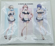 カッコウの許嫁 集合 キャンバスボード 水着メイドver.