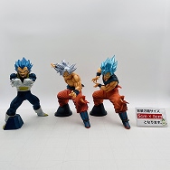 MAXIMATIC ドラゴンボール超 身勝手の極意 超サイヤ人ゴッド超サイヤ人 孫悟空 ベジータ 3種セット