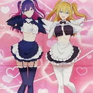 2.5次元の誘惑 アニメイト 全巻購入特典 B2布ポスター リリサ 美花莉