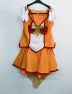 コスプレ衣装 スマイルプリキュア キュアサニー風 女性L〜LLサイズ相当