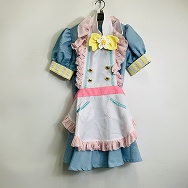 コスプレ衣装 キラキラプリキュアアラモード キュアカスタード 有栖川ひまり パティシエ服風 女性Sサイズ ウィッグ付き