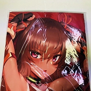 対魔忍ユキカゼ 水城ゆきかぜ 抱き枕カバー 缶バッジ付き