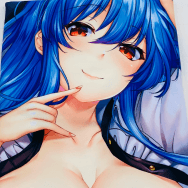 東方Project 比那名居天子 ふたなり版 抱き枕カバー