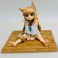 うちのねこが女の子でかわいい 1/6 きなこ お座りおさかなver.