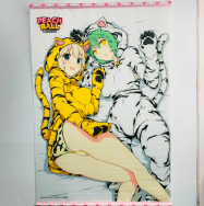 PEACH BALL 閃乱カグラ 限定版 とらのあな 購入特典 詠＆日影 描き下ろし B2タペストリー
