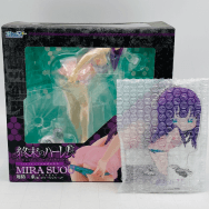 終末のハーレム 1/6 周防美来 魅惑のネグリジェフィギュア あみあみ限定 アクリルキーホルダー セット