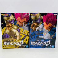 第三章 進化する因縁の二人 ドラゴンボール超 超サイヤ人ゴッドベジータ ゴールデンフリーザ 全2種セット