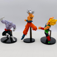 第一章 第四章 ドラゴンボール超 身勝手の極意 孫悟空 ジレン 超サイヤ人バーダック 3種セット