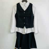 鬼滅の刃 胡蝶しのぶ風 スイーツパラダイス コラボカフェ メイド服 女性Mサイズ