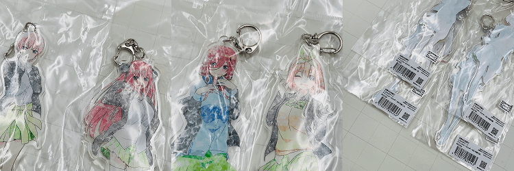 五等分の花嫁のグッズ（詳細）