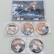 WHITE ALBUM2 C賞 卓上カレンダー E賞 缶バッジ 小木曽雪菜 4種 6点セット