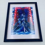 夜ノみつき 直筆サイン入り 複製原画 青紅