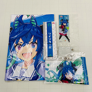 ウマ娘 プリティーダービー 公式 アームサポーター ネックストラップ 応援タオル 他 ツインターボ 4点セット