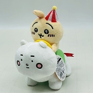 ちいかわ ちいかわらんど ぴーぽぽぬいぐるみ うさぎ