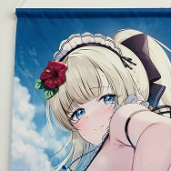 ともー HPリニューアルフェア メイド館 桃尻ののか B2 W スエード タペストリー 成年向け
