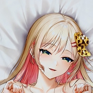 にほん女子校生ずかん にゃこたろう ギャルはホントに優しい？ 濃厚接触JK 咲姫さん 柚留木咲姫 抱き枕カバー