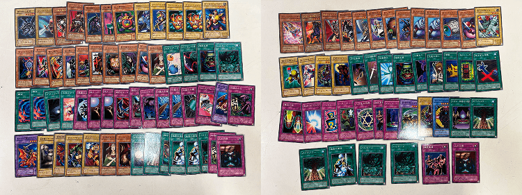 遊戯王のカードデッキ（詳細）