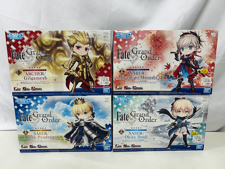 Fate/Grand Orderのプラモデル