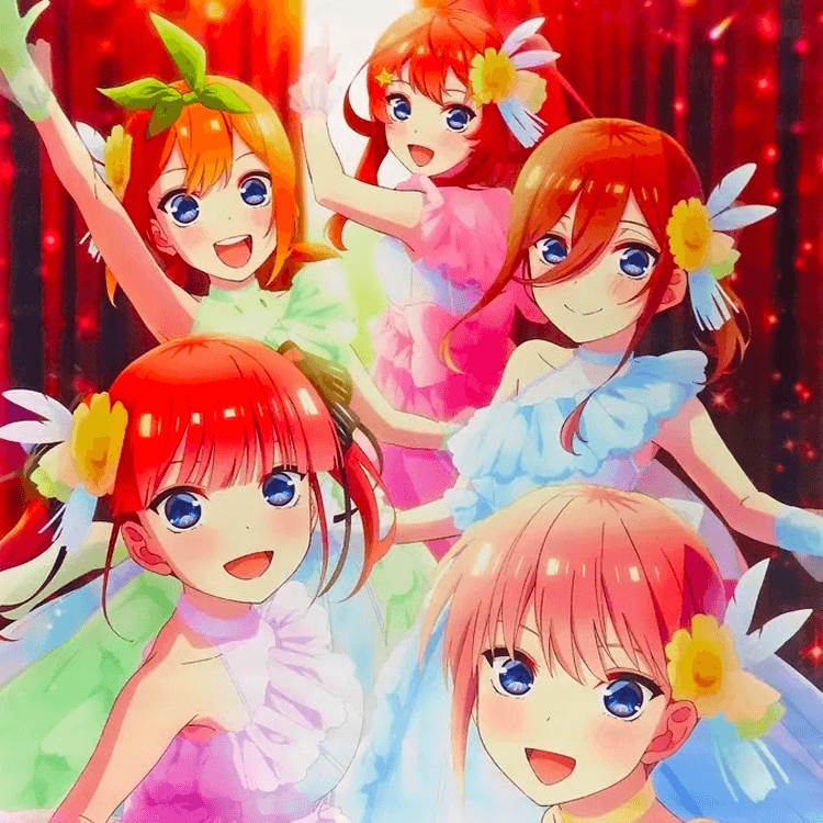五等分の花嫁のタペストリー