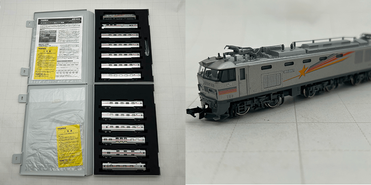 カシオペアの鉄道模型（詳細）