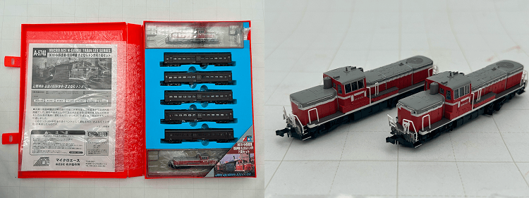 さよならトンボ号の鉄道模型（詳細）