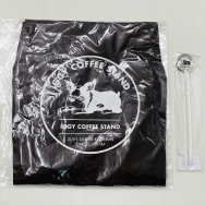 ジョジョの奇妙な冒険 アニメ10周年記念展 IGGY COFFEE STAND エプロン アクリルマドラー イギー 2種セット