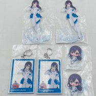 ぶいすぽっ！ 文化体育祭 体育祭 チェキ風アクリルキーホルダー アクリルスタンド 一ノ瀬うるは 3種6点セット