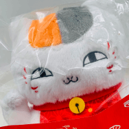 夏目友人帳 プリチー着ぐるみニャンコ先生 ラストワン賞 招き猫風ニャンコ先生ぬいぐるみ