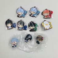 一番くじ 銀魂 いくつになってもくじはワクワクする プニービーンズフィギュア ラバーチャーム セット